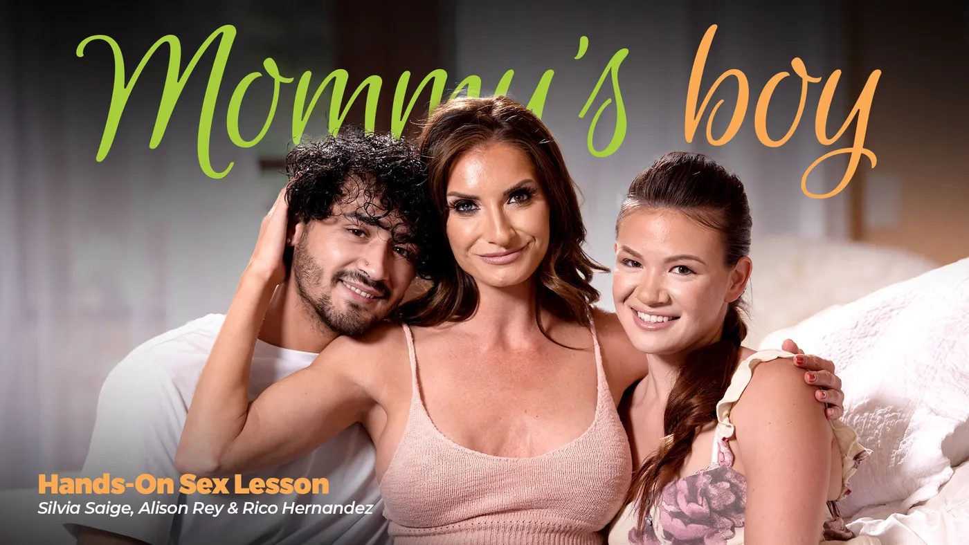 Lección Práctica Sobre Sexo – Hands-On Sex Lesson – Mommy’s Boy