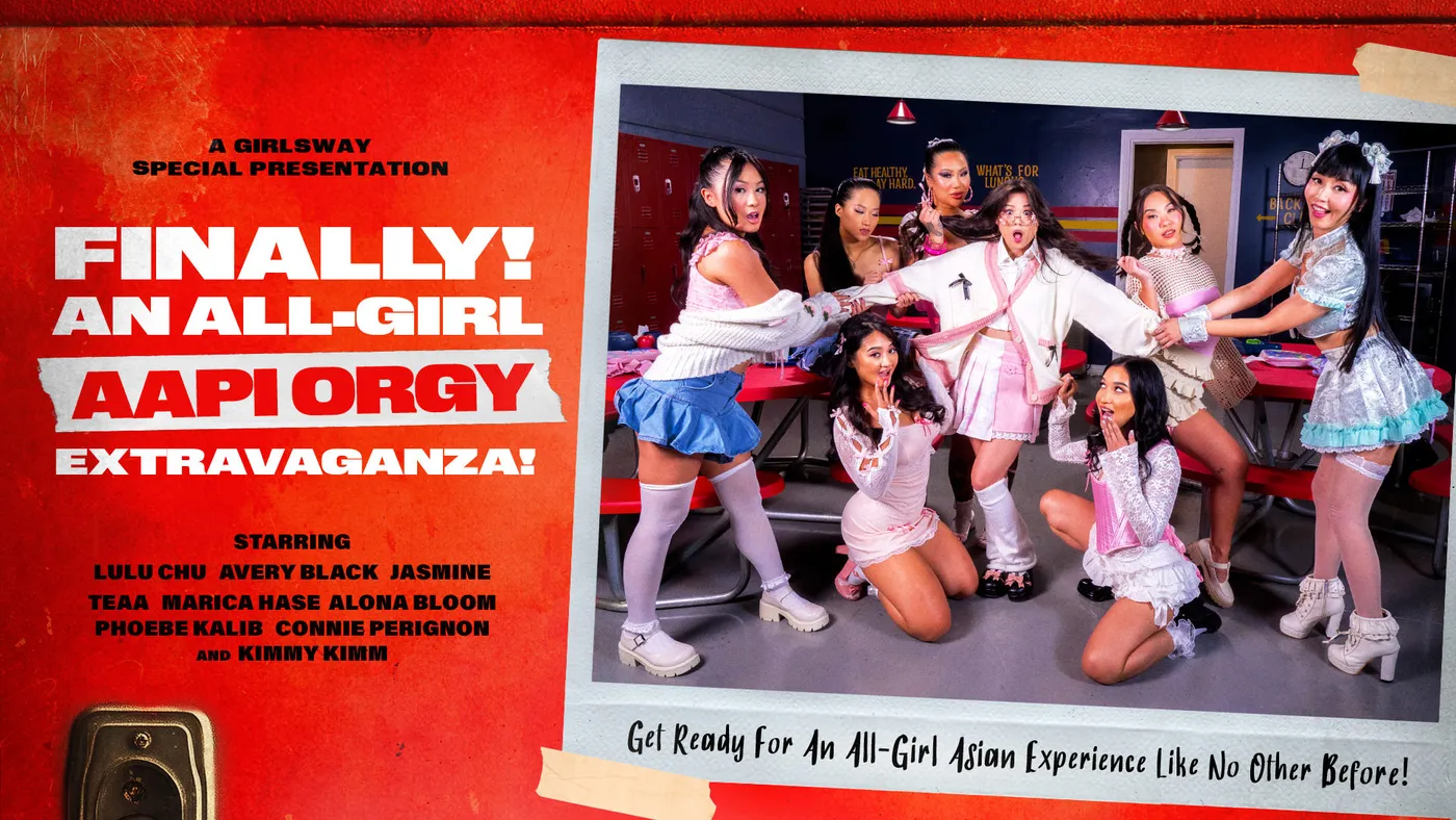 ¡Por Fin! … Una Gran Fiesta OrgíA De Chicas AsiáTicas Y De Origen Filipino – Finally! … An All-Girl Aapi Orgy Extravaganza – Girlsway