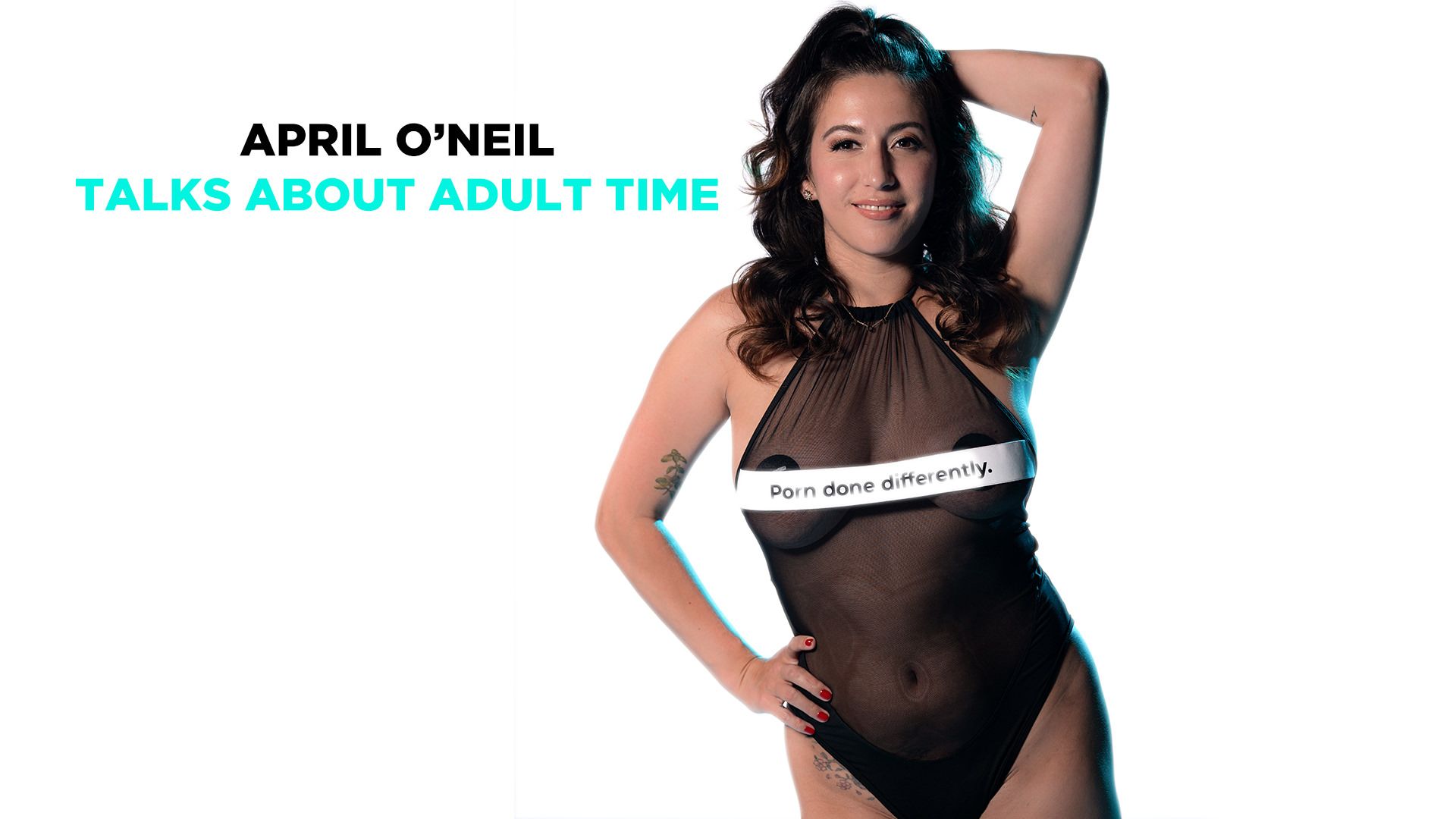 April O’neil Habla Sobre El «Tiempo Para Adultos» – April O’neil Talks About Adult Time – Adult Time