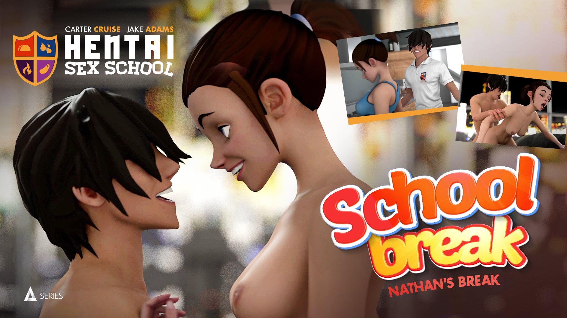 Hentai Sex School, Episodio 7: El Descanso De Nathan – Hentai Sex School Episode 7: Nathan’s Break – Hentai Sex School