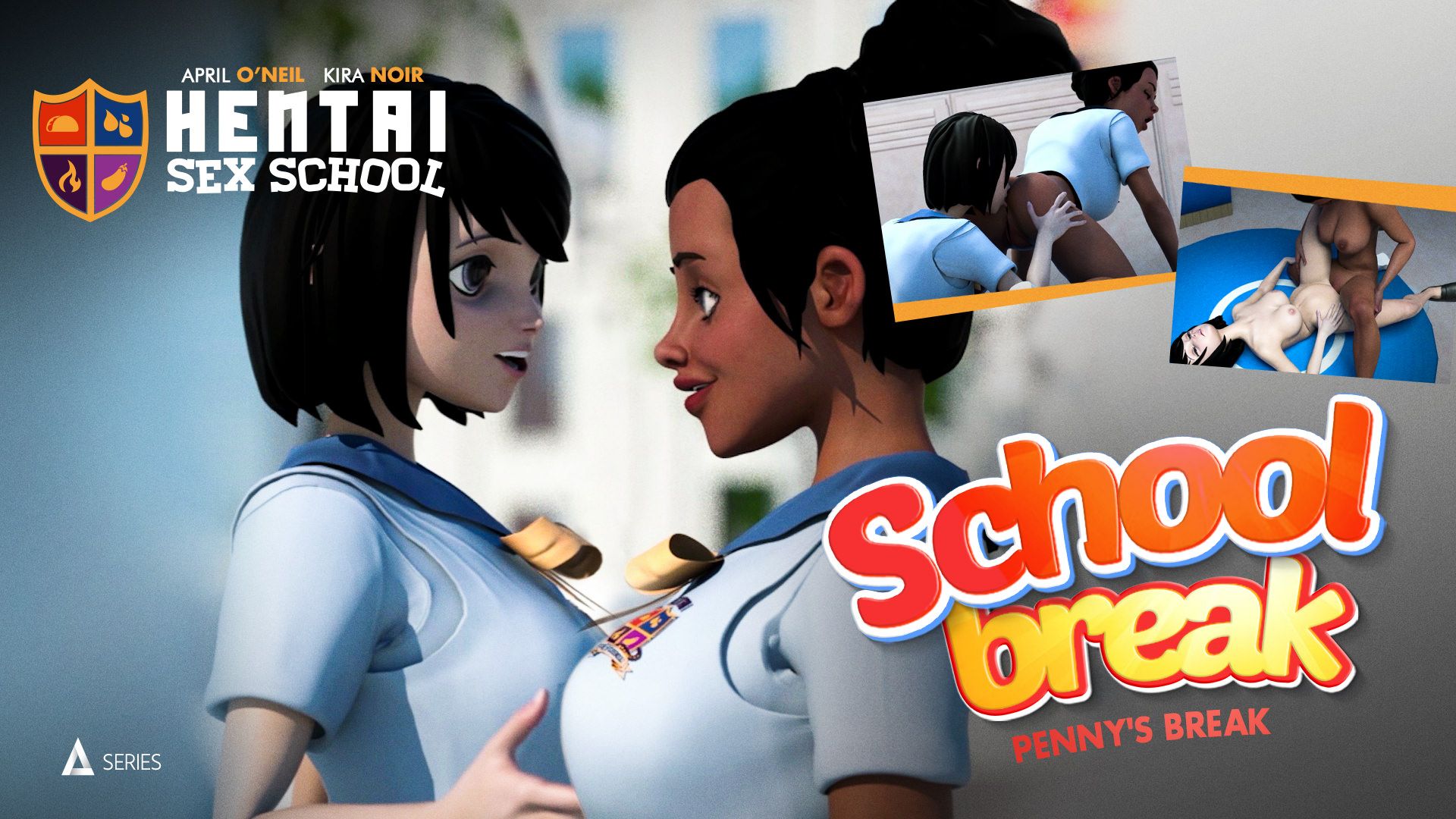 Hentai Sex School, Episodio 8: El Descanso De Penny – Hentai Sex School Episode 8: Penny’s Break – Hentai Sex School